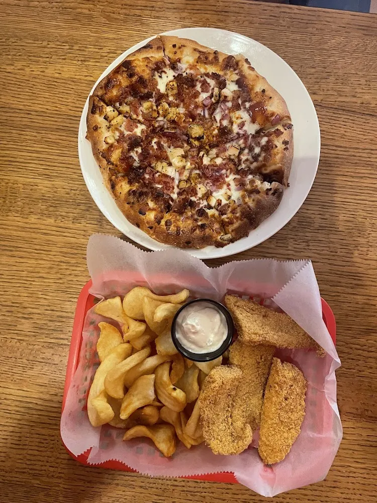 BBQ Chicken Ranch Pizza