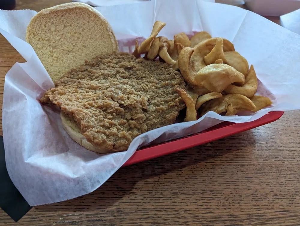 Tenderloin Sandwich with Fries